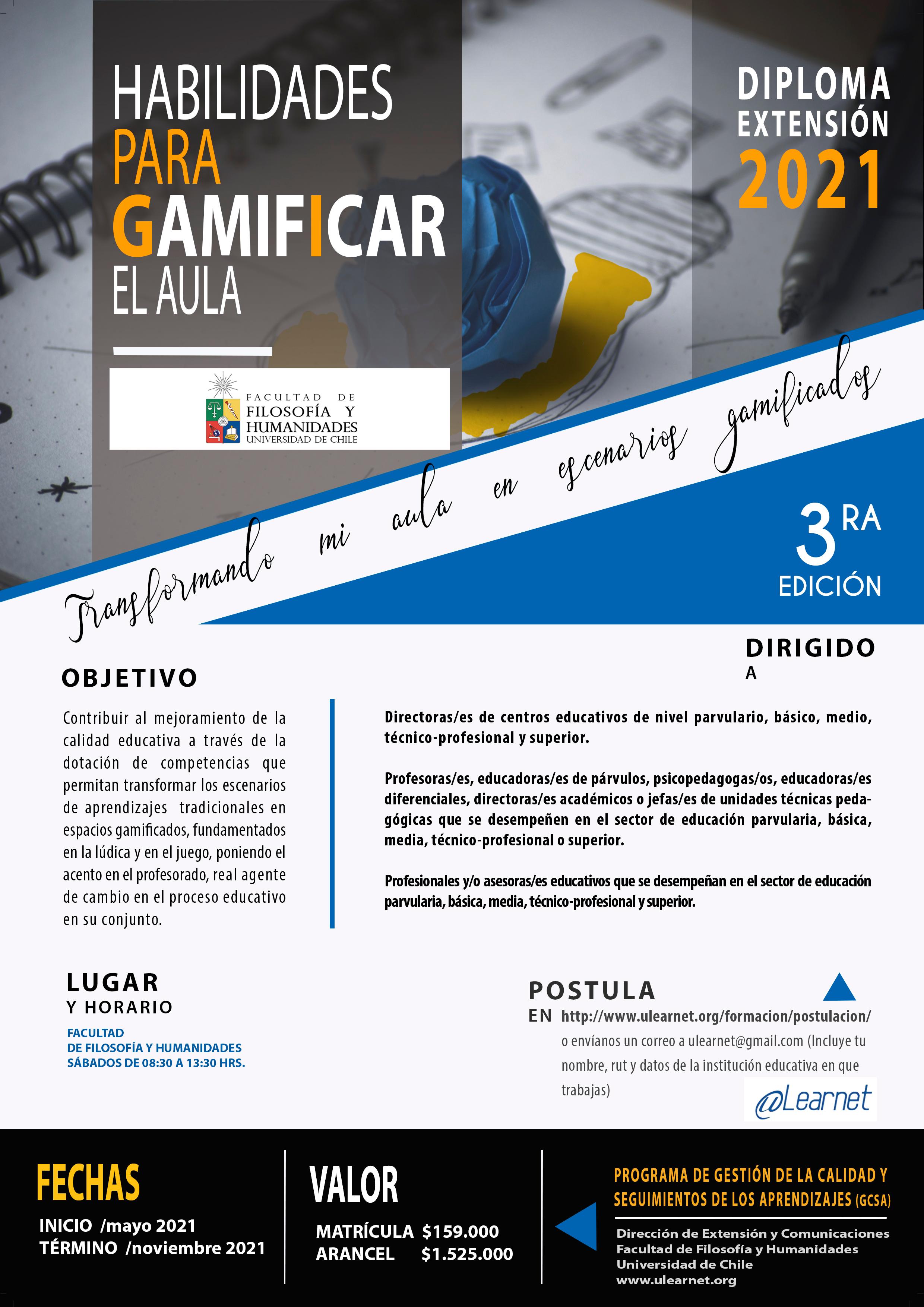 Habilidades para Gamificar el Aula 2021