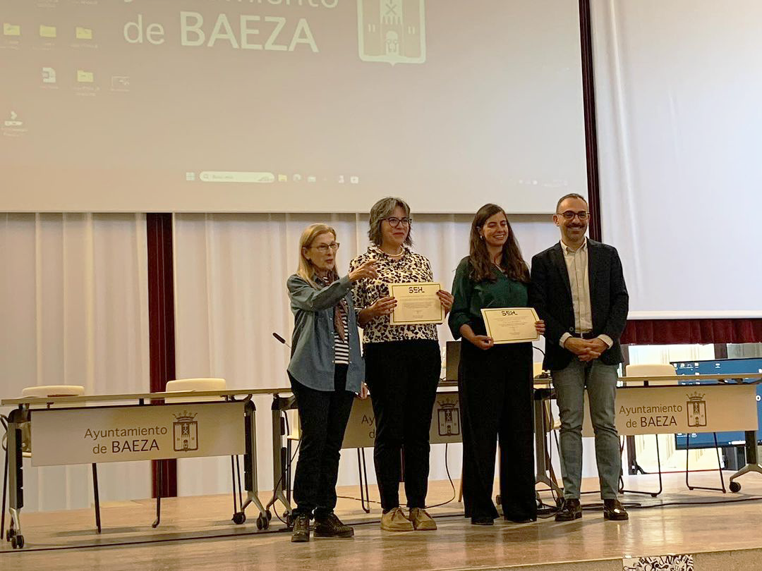 Soledad Chávez recibió premio a la mejor tesis doctoral por la Sociedad Española de Historiografía Lingüística
