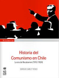 Portada "Historia del Comunismo en Chile"