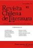 Revista Chilena de Literatura: Nicanor Parra