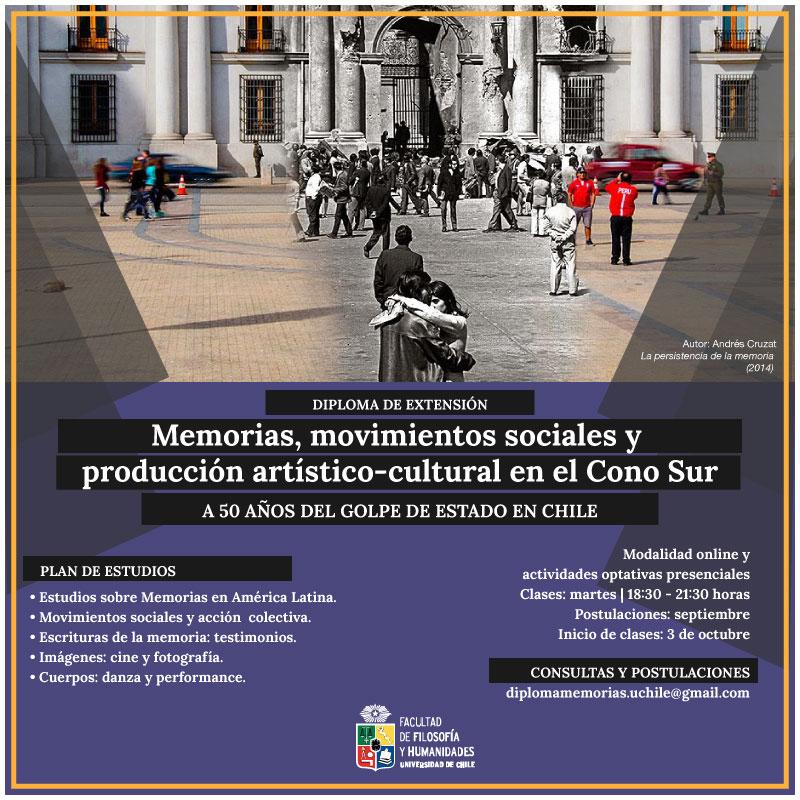 Memorias Movimientos sociales y Producción artístico cultural en el