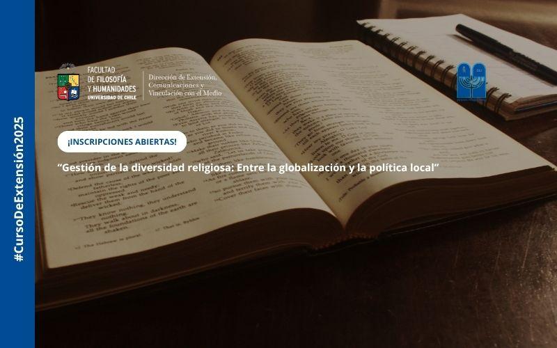 CURSO | “Gestión de la diversidad religiosa: Entre la globalización y la política local”