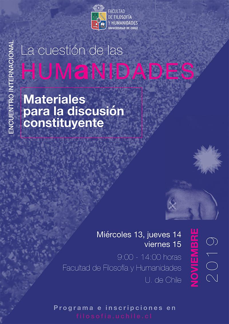 Encuentro "La cuestión de las Humanidades: materiales para la discusión constituyente"