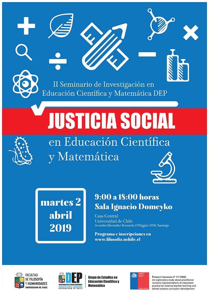 Seminario del DEP reflexiona sobre Educación, Ciencia, Matemáticas y Justicia Social: