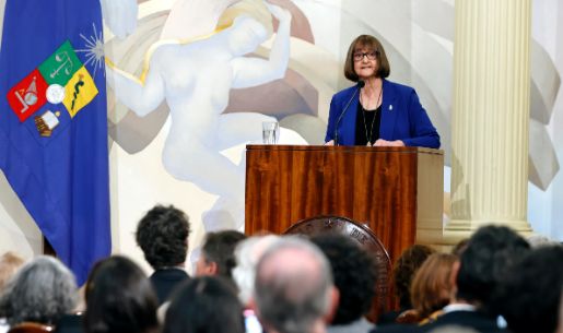 Rosa Devés Alessandri, Rectora de la Universidad de Chile