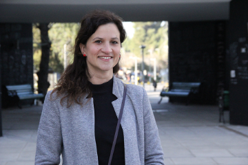 Lucija Bojkić, profesora de Croata de la Universidad de Chile