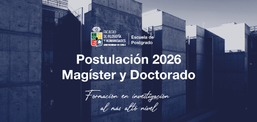 Escuela de Postgrado abre postulaciones a programas de Magíster y Doctorado