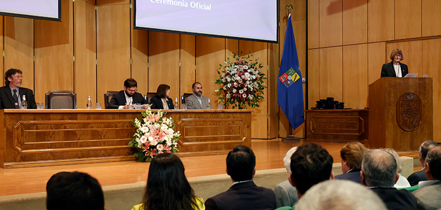 Universidad de Chile celebró aniversario 183