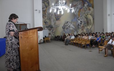 "la reforma de salud en nuestro país los pone a ustedes en la base del sistema sanitario, respondiendo a los actuales problemas que aquejan a nuestra población", afirmó la Dra. Isabel Segovia
