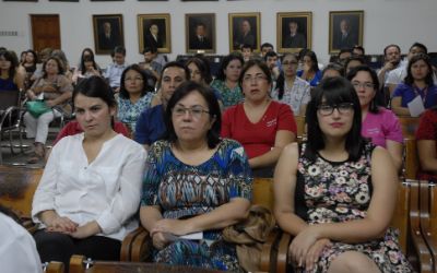 Masiva concurrencia al acto realizado en el Salón Lorenzo Sazié