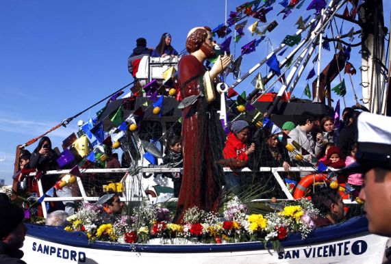 Fiesta San Pedro en Caleta San Vicente, Talcahuano