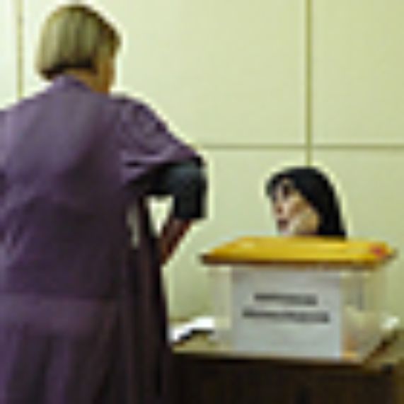 Las y los académicos participaron activamente en el proceso eleccionario.