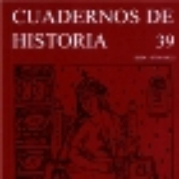  Cuadernos de Historia Nº 39